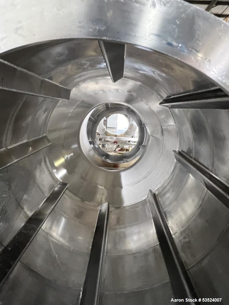Used Spray Dynamics Soft Flight Coating Drum – 30" Dia. Stainless Steel