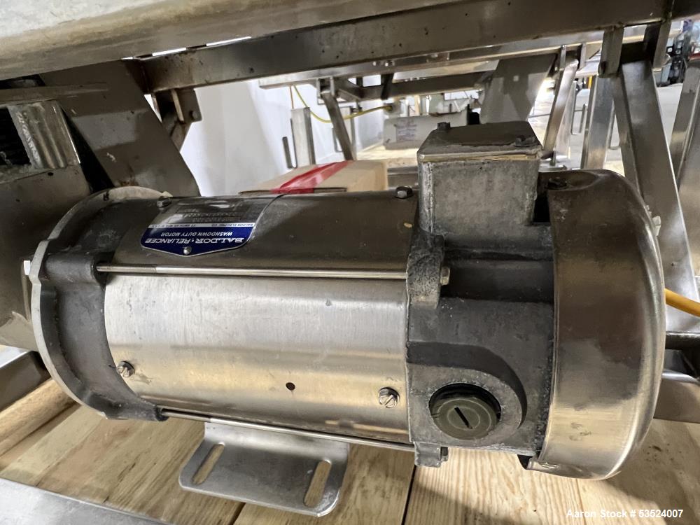 Used Spray Dynamics Soft Flight Coating Drum – 30" Dia. Stainless Steel