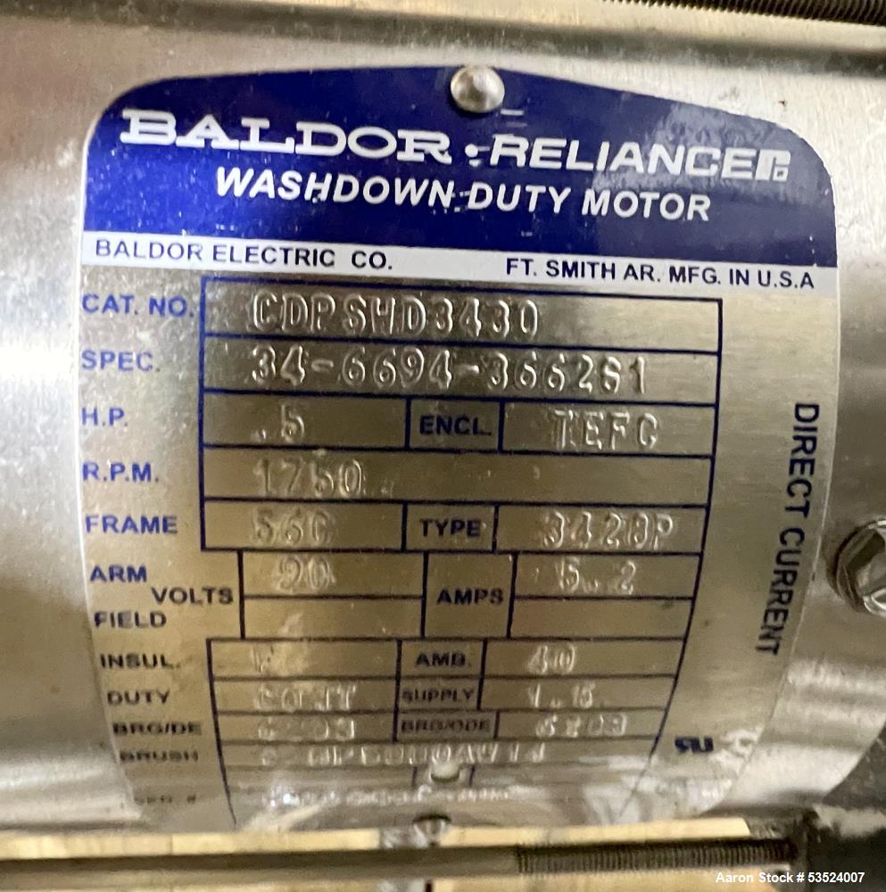 Used Spray Dynamics Soft Flight Coating Drum – 30" Dia. Stainless Steel