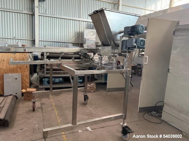 Used Spray Dynamics Spray Coating System – FastBack Feeder, Liquid & Dry Applicators, SS Mix Tanks, Built 2008