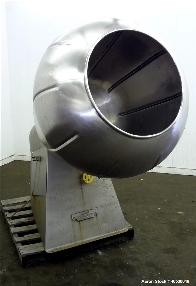 Used Acme Coppersmithing Coating Pan, 304 stainl