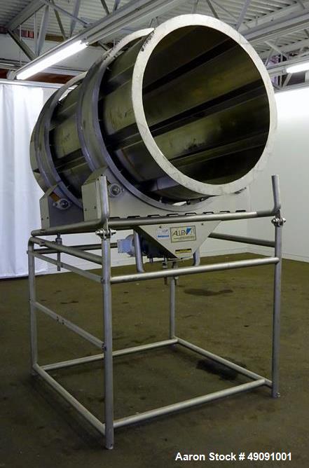 Used Allen Systems / FMC FoodTech Coating Drum, Model 70870-14, Type SPC.