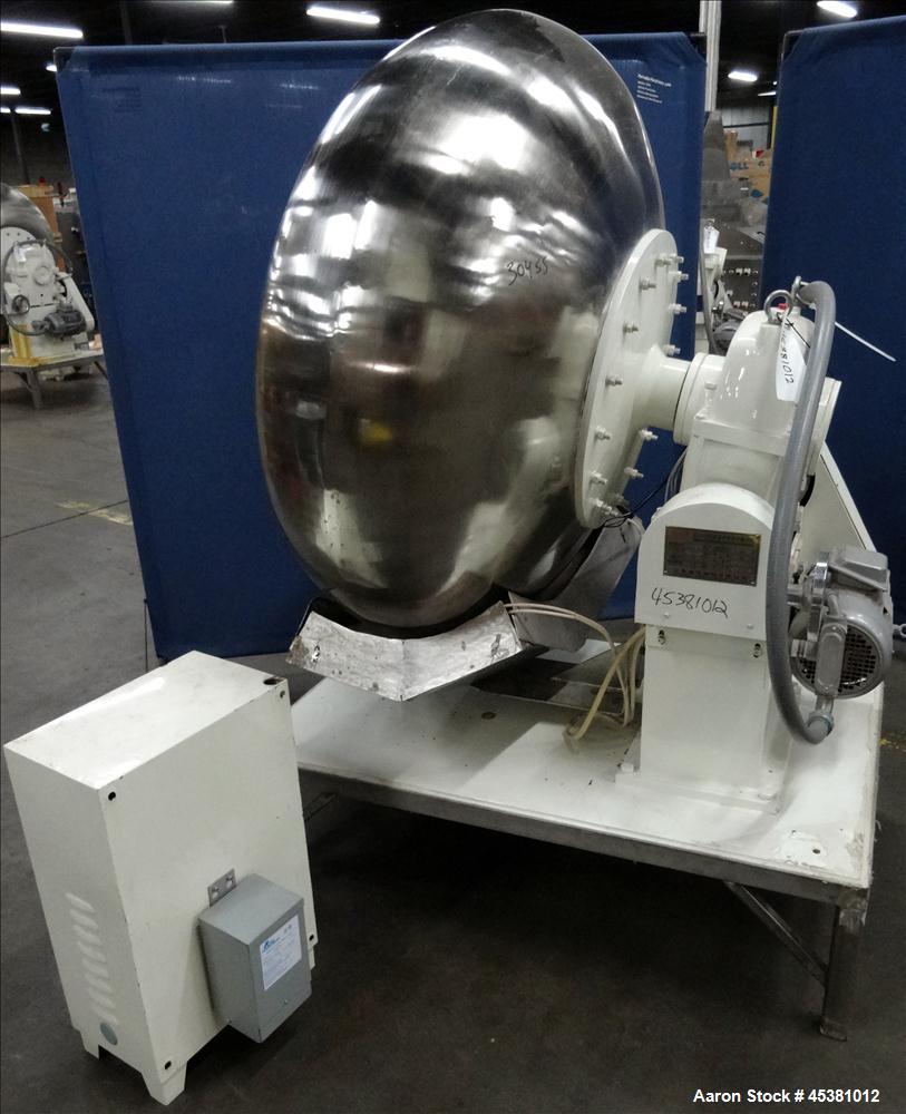 Used Jiangsu Cuibao Group Chufa Sugar Coating Machine, Model BTJ-1250 