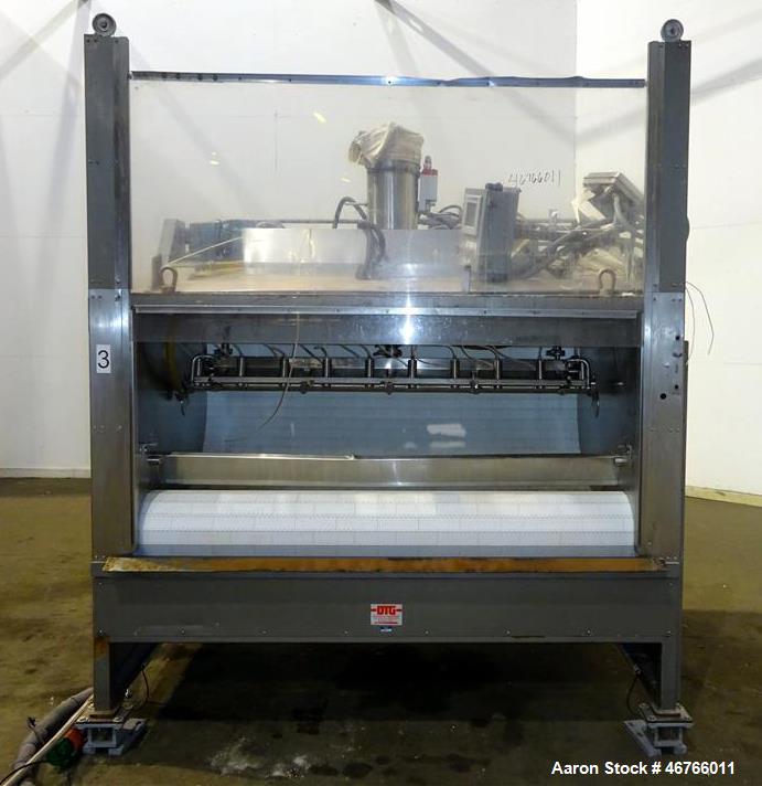 Used DTG Finn Model MAXI Belt Coater, 304 Stainless Steel.