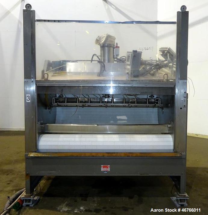 Used- DTG Finn Model MAXI Belt Coater, 304 Stainless Steel.