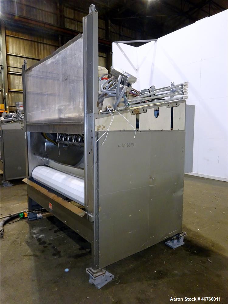 Used DTG Finn Model MAXI Belt Coater, 304 Stainless Steel.