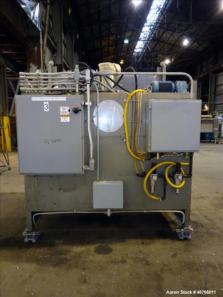 Used DTG Finn Model MAXI Belt Coater, 304 Stainless Steel.