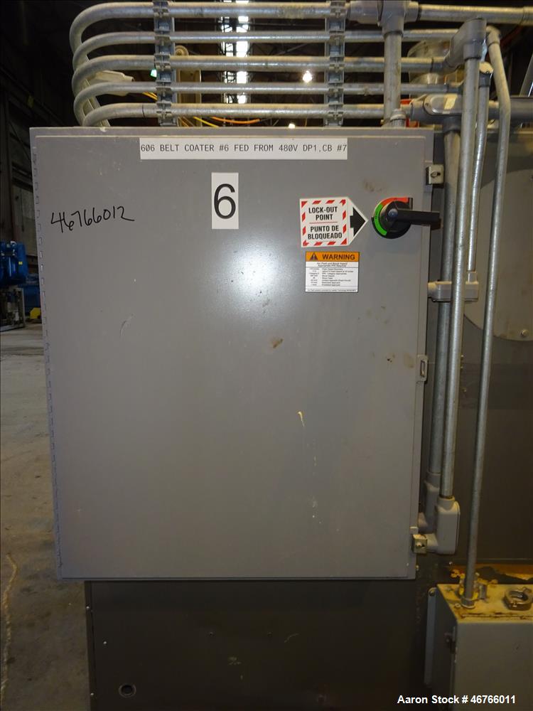 Used DTG Finn Model MAXI Belt Coater, 304 Stainless Steel.