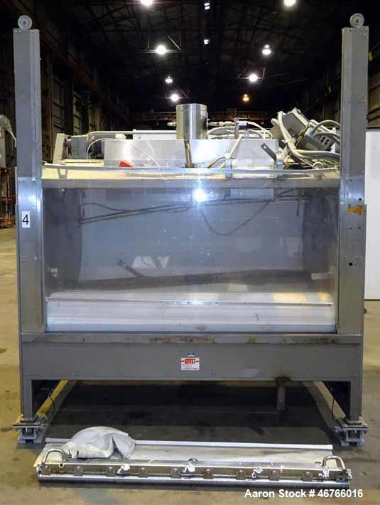 Used- DTG Finn 10.89 Cubic Feet Belt Coater, Model "Enhanced". Unit is rated for a 309+ liter capacity and a batch size of u...