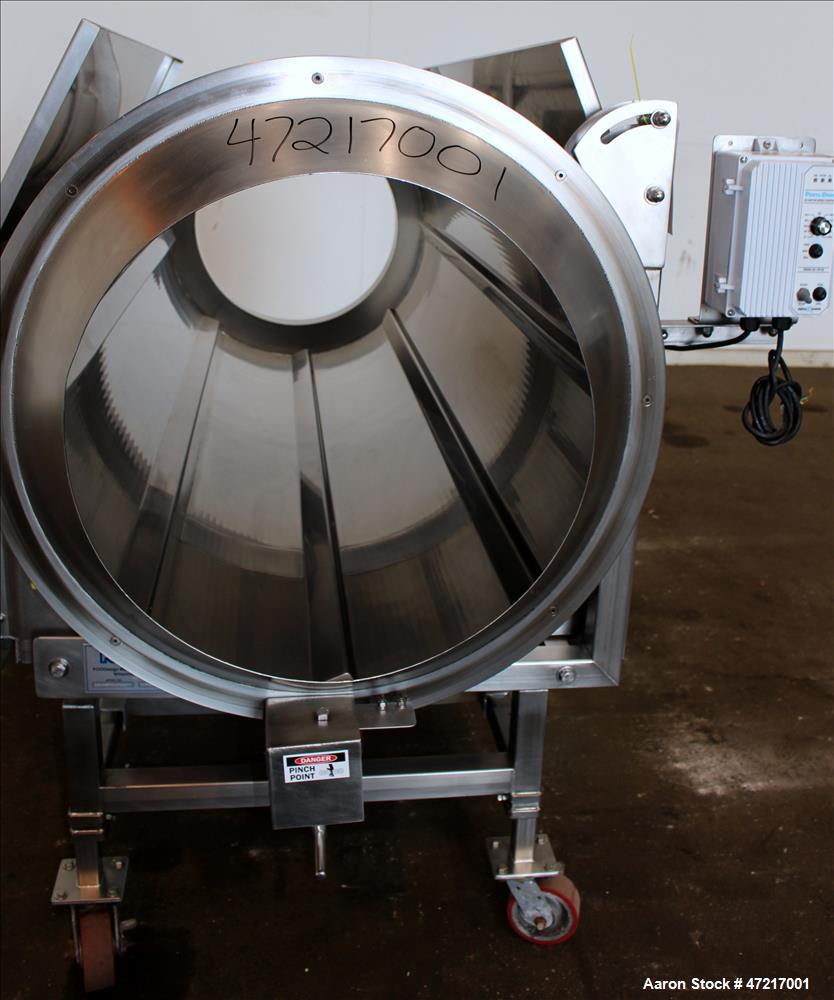 Used FOODesign Machinery & Systems Quik-Coat Coating Systems Seasoning Drum, Mo