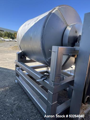Used FPEC Vacuum Tumbler, Model VT-85 | 5,000 lb Capacity | 304 Stainless Steel | 10 HP Motor | Front Load | Food Grade