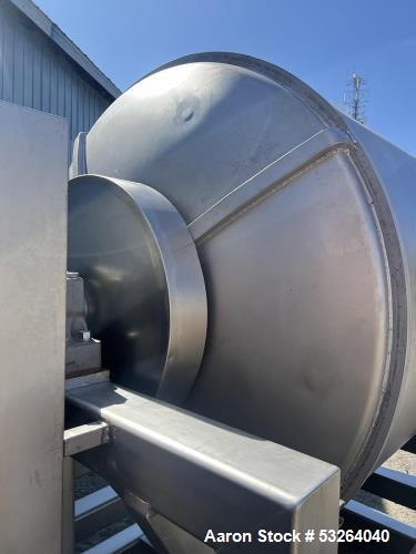 Used FPEC Vacuum Tumbler, Model VT-85 | 5,000 lb Capacity | 304 Stainless Steel | 10 HP Motor | Front Load | Food Grade