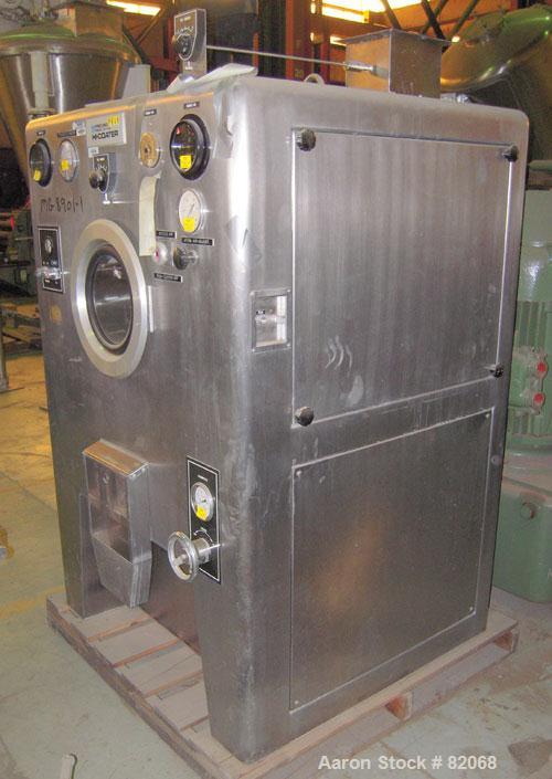 Used- Vector Freund Hi-Coater Coating Pan, Model HCT-48