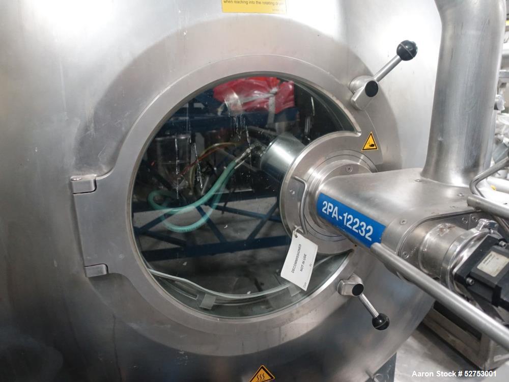 Used Glatt GSX-1500-BD Industrial Tablet & Film Coater – 1800mm Diameter