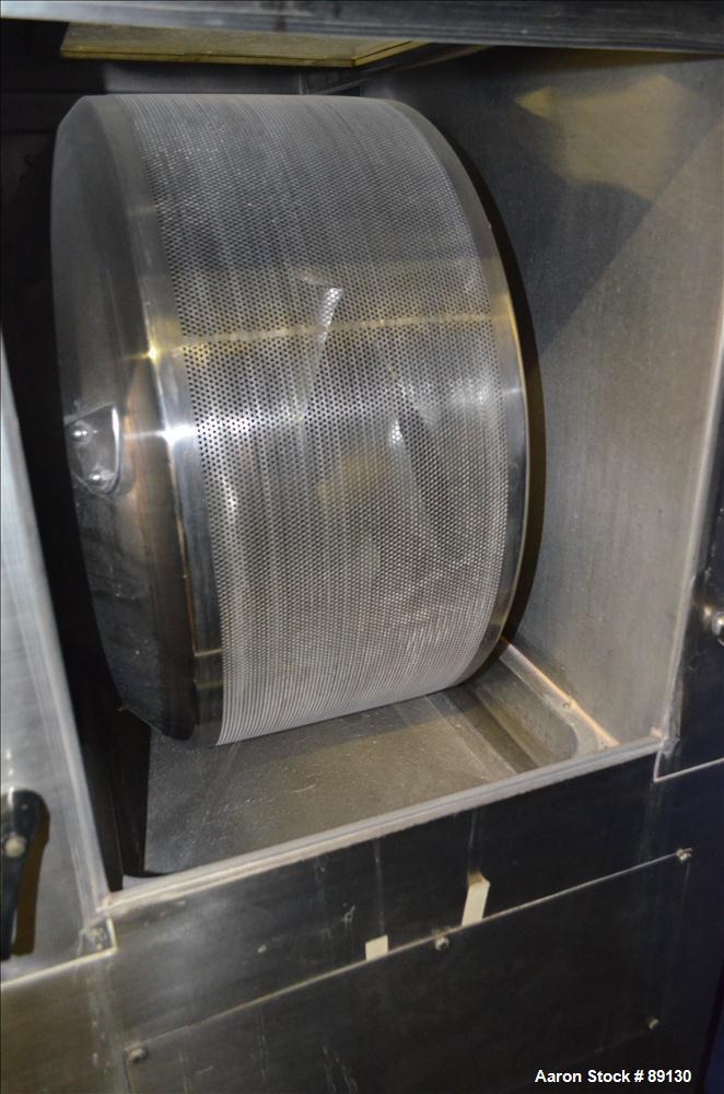 Used Stainless Steel Manesty Accela-Cota Tablet Coating Machine, Model 10