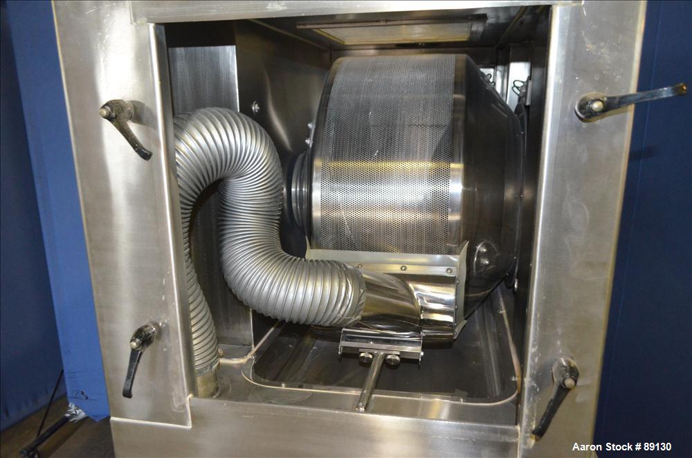 Used Stainless Steel Manesty Accela-Cota Tablet Coating Machine, Model 10