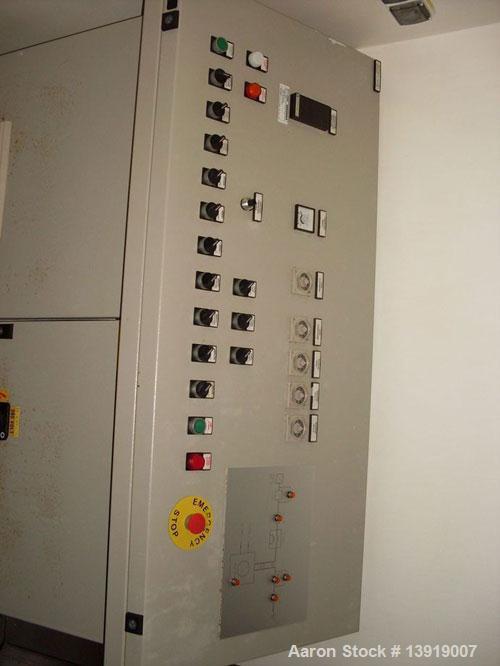 Used Stainless Steel Nicomac Coater, Model VNF 50 