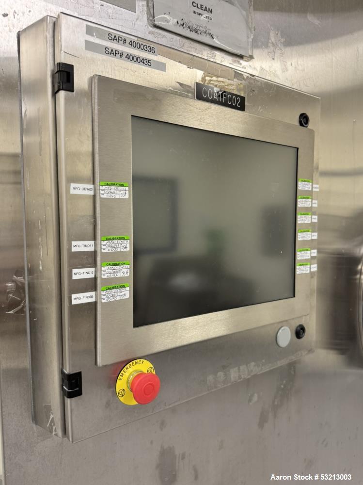 Used O’Hara 60" FC60XC High-Capacity Automatic Tablet Coater | 360 kg Batch System with AHU & Blower