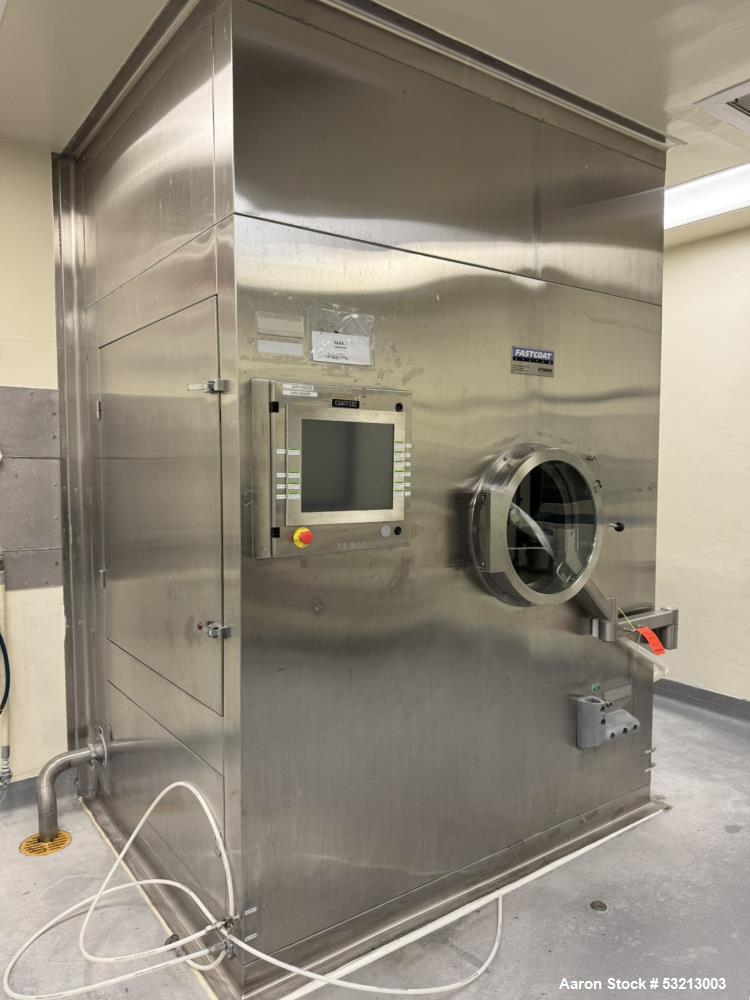 Used O’Hara 60" FC60XC High-Capacity Automatic Tablet Coater | 360 kg Batch System with AHU & Blower