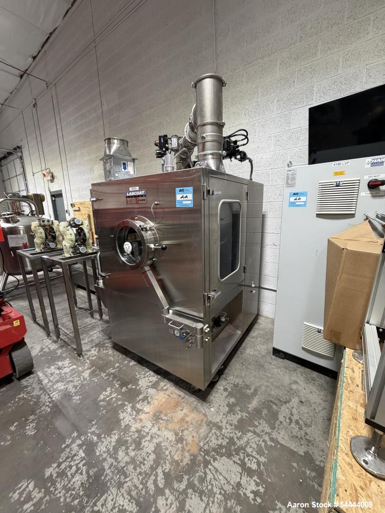 Buy Used O’Hara LCIII Tablet Coating Machine – 18–79 kg Batch Capacity