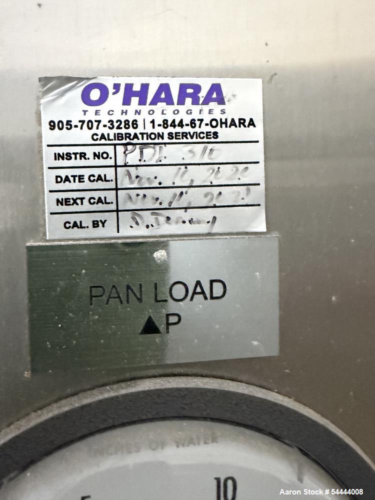 Buy Used O’Hara LCIII Tablet Coating Machine – 18–79 kg Batch Capacity