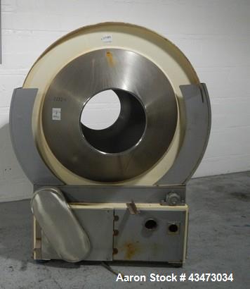 Used Stainless Steel Pellegrini Coating Pan, Model 300T
