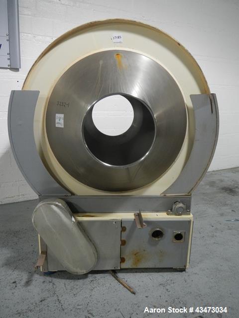 Used Stainless Steel Pellegrini Coating Pan, Model 300T
