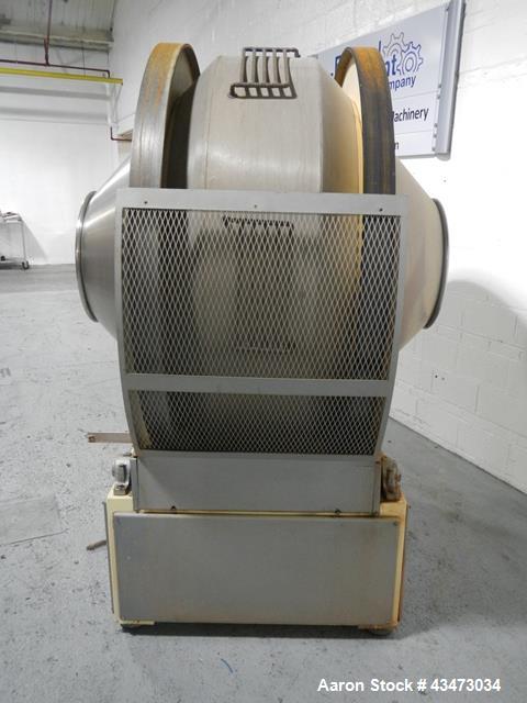 Used Stainless Steel Pellegrini Coating Pan, Model 300T