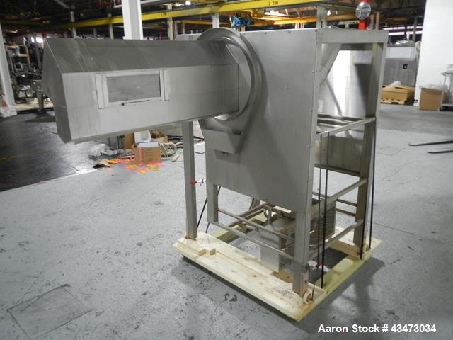 Used Stainless Steel Pellegrini Coating Pan, Model 300T
