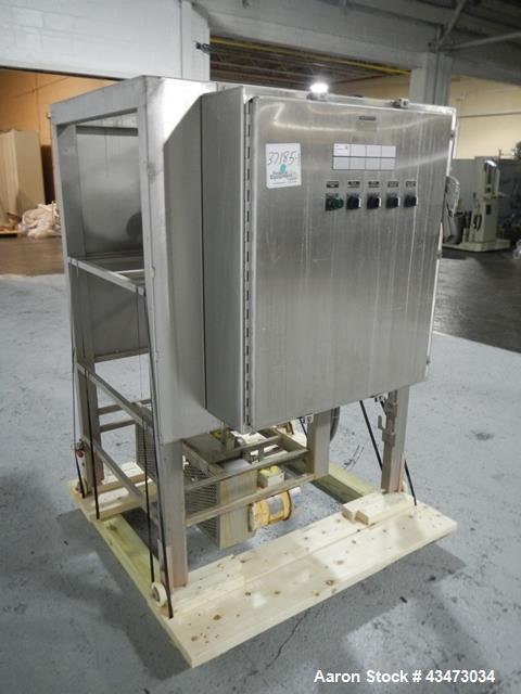 Used Stainless Steel Pellegrini Coating Pan, Model 300T