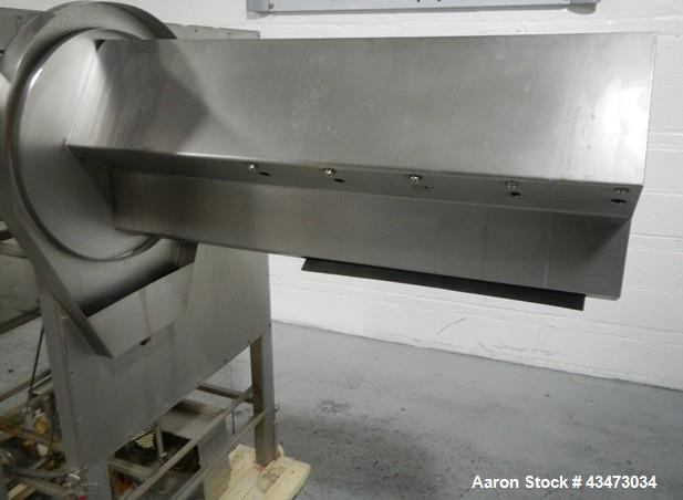 Used Stainless Steel Pellegrini Coating Pan, Model 300T