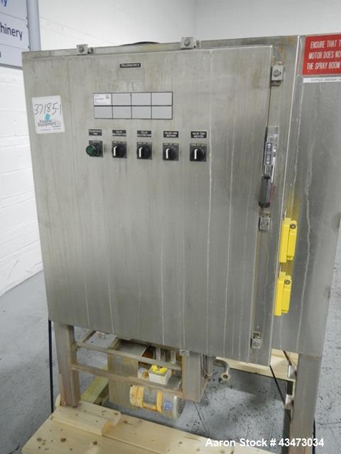 Used Stainless Steel Pellegrini Coating Pan, Model 300T