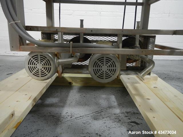Used Stainless Steel Pellegrini Coating Pan, Model 300T