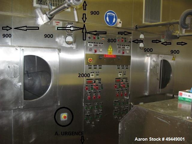 Used Pellegrini Coating Pan, Model T300
