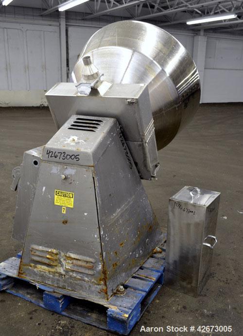 Used Stainless Steel Stokes Multi-Purpose Coating Pan, Model 100VS