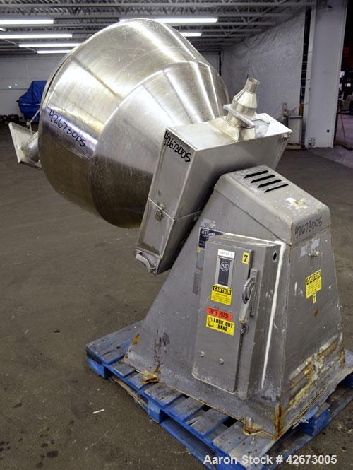 Used Stainless Steel Stokes Multi-Purpose Coating Pan, Model 100VS