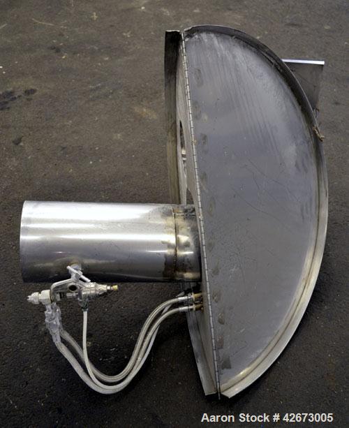 Used Stainless Steel Stokes Multi-Purpose Coating Pan, Model 100VS