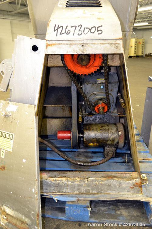 Used Stainless Steel Stokes Multi-Purpose Coating Pan, Model 100VS