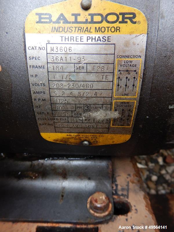 Used 42" Stokes Coating Pan Model 900-1-8
