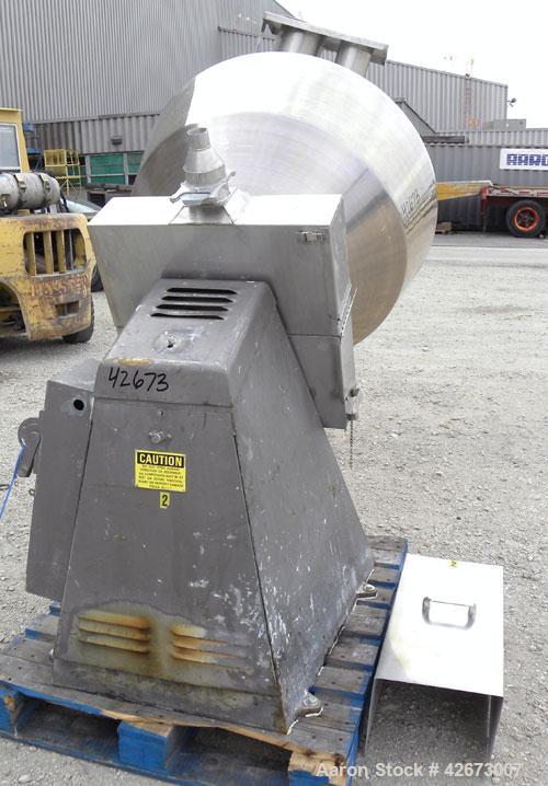 Used Stokes Multi-Purpose Coating Pan, Model 900-300-001, 304 Stainless Steel. Hexagonal-shaped coating pan, approximate 42’’ diameter x 32’’ deep, 10,000 cubic inch (290 pound) volume. 26-3/4’’ Diam...