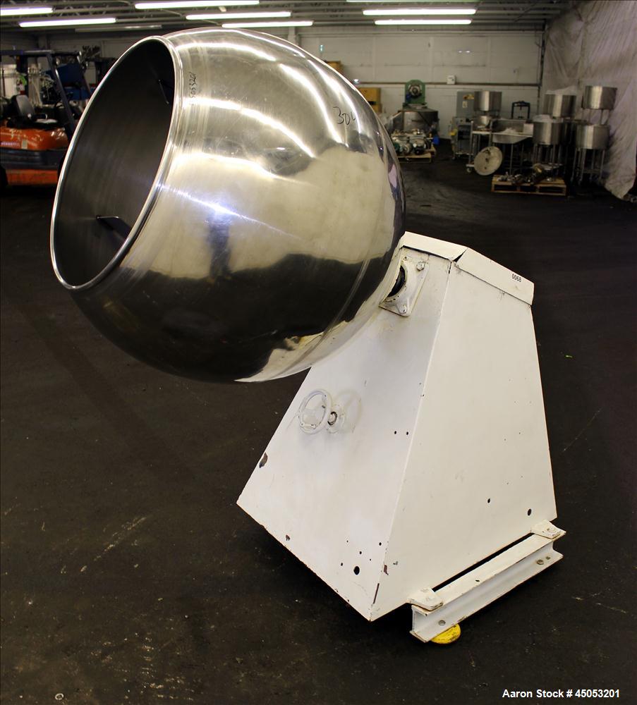 Used Stainless Steel Stokes Coating Pan