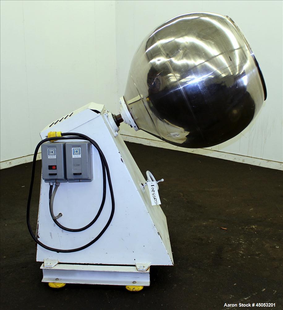 Used Stainless Steel Stokes Coating Pan