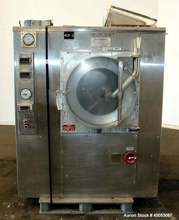 Used Stainless Steel Thomas Engineering Accela-Cota Coating Pan, Model 48-V