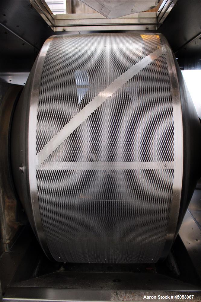 Used Stainless Steel Thomas Engineering Accela-Cota Coating Pan, Model 48-V