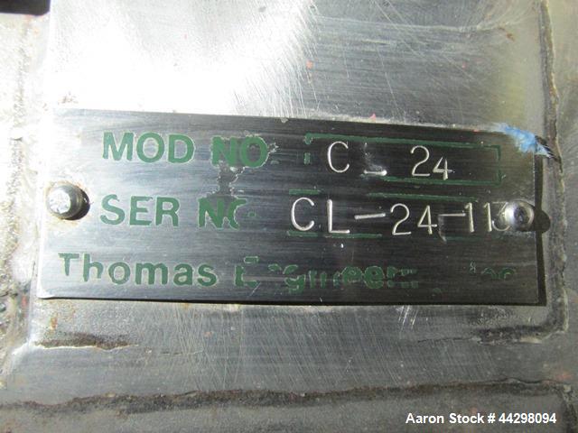 Used Thomas Engineering Compu-Lab Coating Pan