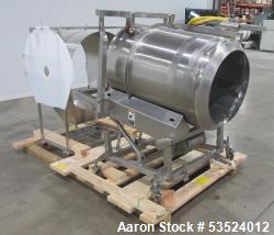 Used Stainless Steel Flavoring Drum with Adjustable Pitch & Control Panel