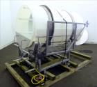 Used Seasoning Drum Tumbler, Plastic. Approximately 41-1/2