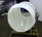 Used Seasoning Drum Tumbler, Plastic. Approximately 41-1/2