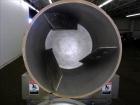 Used Drum Seasoning Tumbler / Mixer. 304 Stainless Steel.