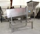 Used Coating Drum, Stainless Steel. Perforated drum approximate 23